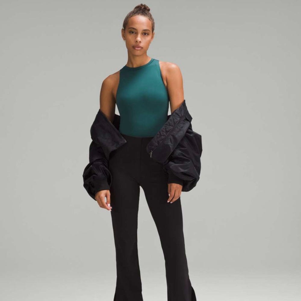 Lululemon Nulu Sleeveless High-Neck Bodysuit NWT, Size Small, Storm Teal